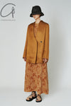 mame kurogouchi velvet jacquard dress MM22SS JS005